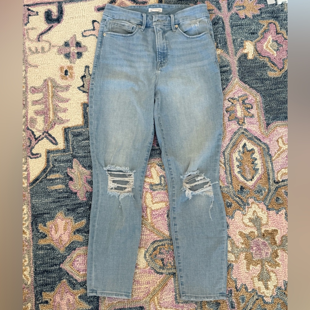 Good American Blue Skinny Jeans